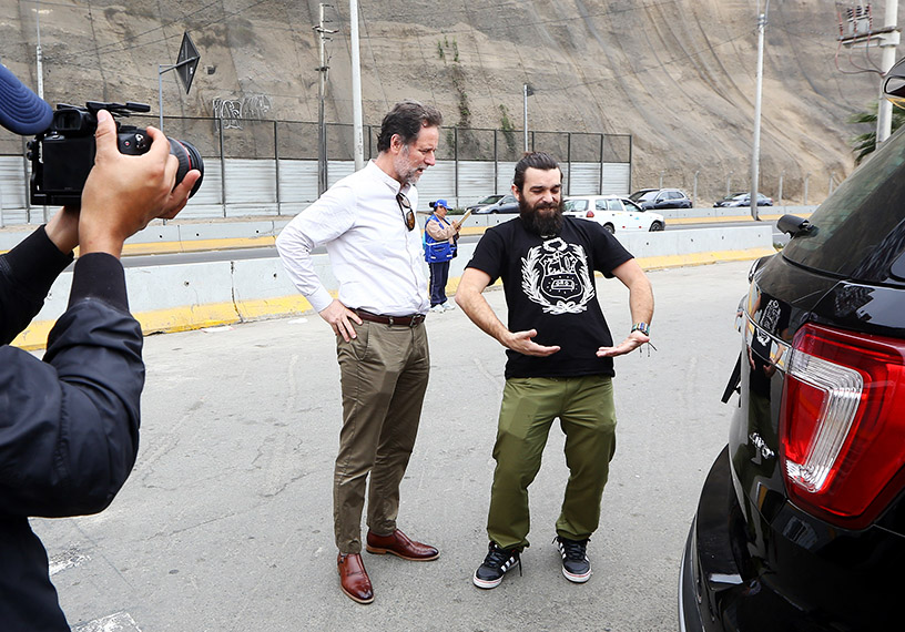 Javier Valdés es el cuarto copiloto de “Date una vuelta”, el microprograma “Date una vuelta” conducido por Andrés Salas y patrocinado por Ford.