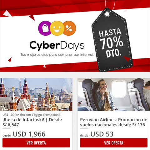 Por cada cinco boletos que se venden en Colombia se vende uno o dos en Chile y uno en el Perú. Colombia es un mercado más maduro en turismo y el Perú está en camino de crecer.