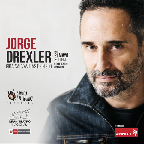 En Atrápalo, ya se pueden comprar las entradas para el concierto de Jorge Drexler que se llevará acabo el 21 de mayo del 2018. Ofrece un descuento de 15%.