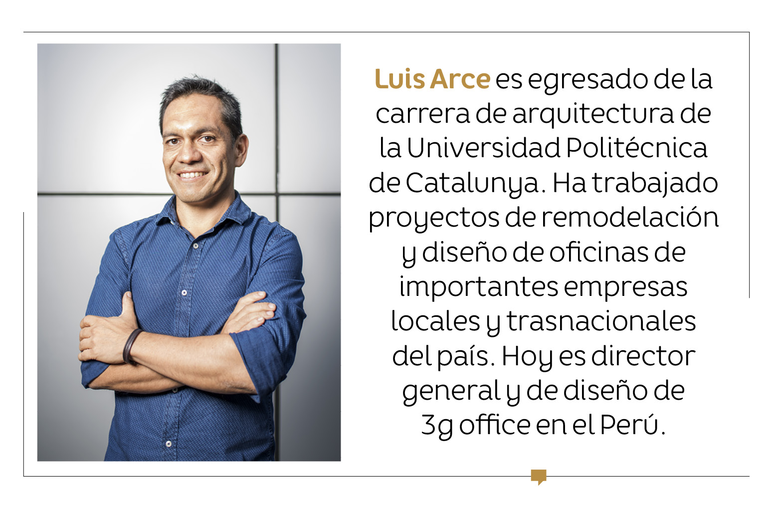 Luis Arce: "Se debe crear oficinas bajo la experiencia del trabajador"