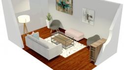 ¿Cómo decorar una sala alargada? Esta es la solución