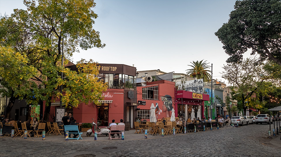 En Buenos Aires también se ubica Palermo Soho, considerado el barrio más 'cool' del mundo, según la revista Time Out.