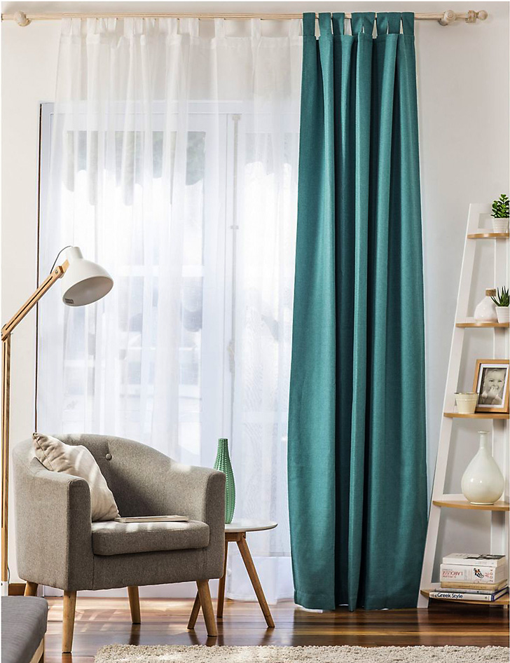 El truco definitivo para que tus cortinas no se arrastren por el suelo