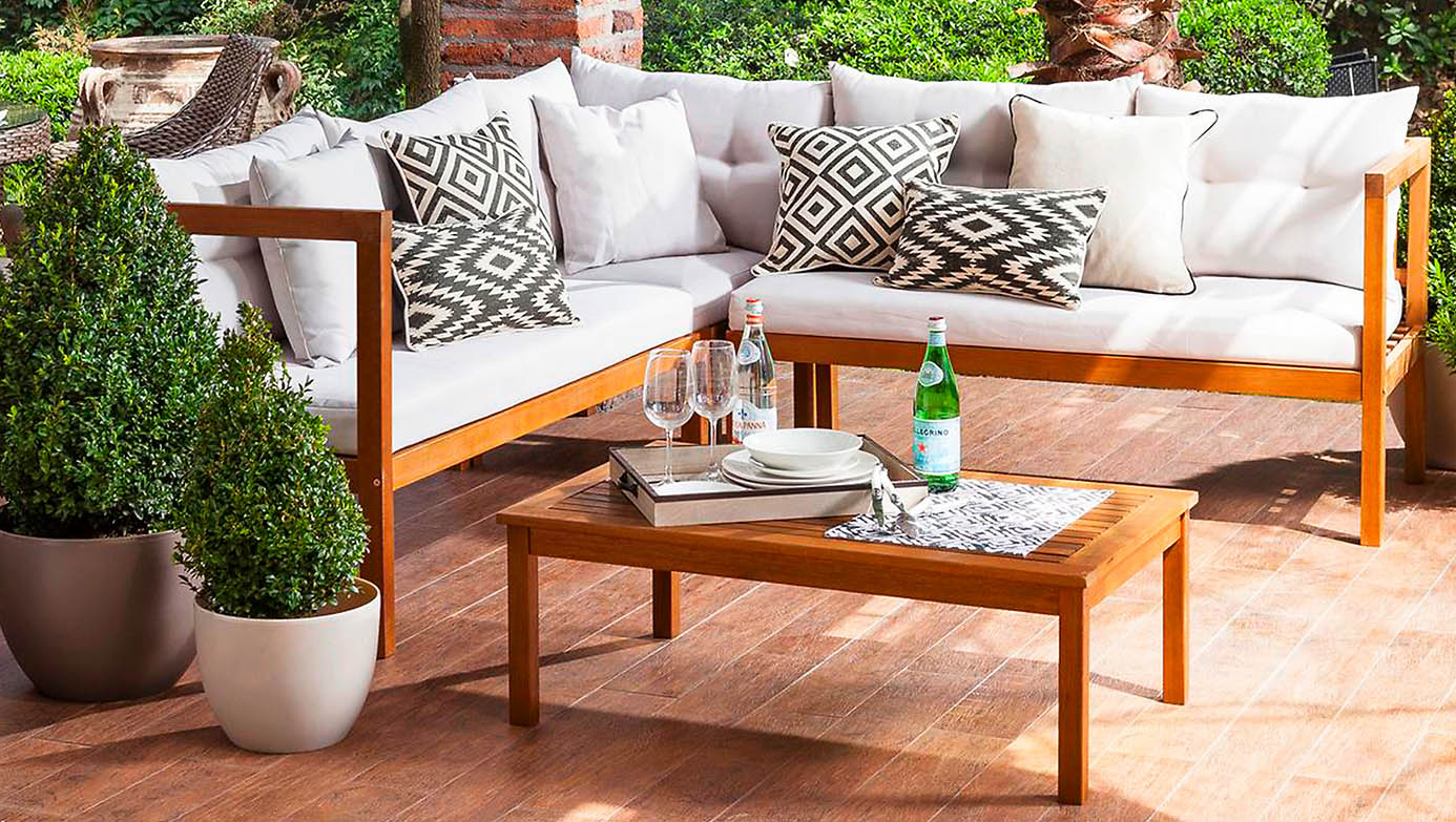 Cinco materiales perfectos para tus muebles de terraza y jardín