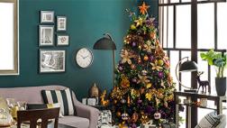 Inspírate con las últimas tendencias en árboles navideños
