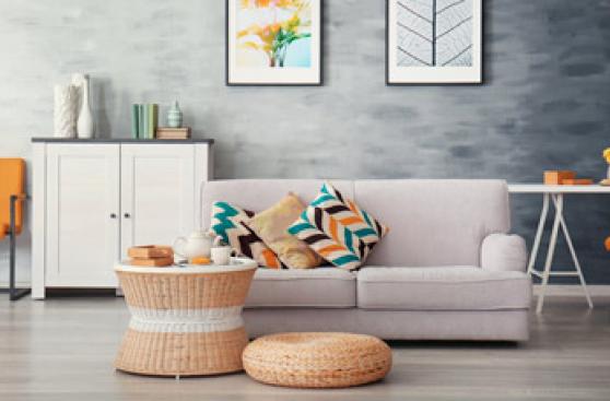 Decora con piezas tejidas y dale un giro fresco a tu sala