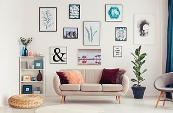 Aprende todo sobre el arte de decorar con cuadros