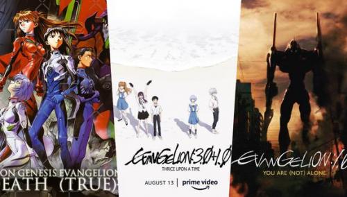 Filme de anime japonês recorde de bilheteria EVANGELION:3.0+1.01 THRICE  UPON A TIME será lançado exclusivamente na  Prime Video em 13 de  agosto